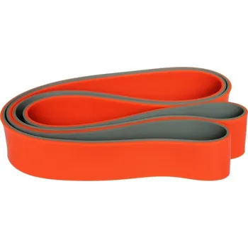 Katsudo extra silná posilovací guma Flexband, oranžovo-šedá