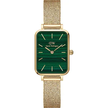 Hodinky Dámské hodinky DANIEL WELLINGTON DW00100434 - Quadro Pressed Sheffield Gold 32mm + BOX Barva (Varianta): tay-55556-uniw