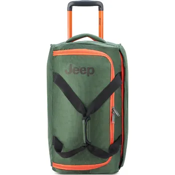 Cestovní taška Cestovní taška na kolečkách Delsey X JEEP JS009D 55 cm 374121003 - zelená 45 l