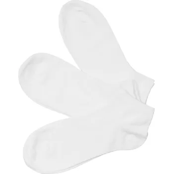 Dámské ponožky Kotníkové ponožky bílé Barva: Bílá, Velikost: 43-45