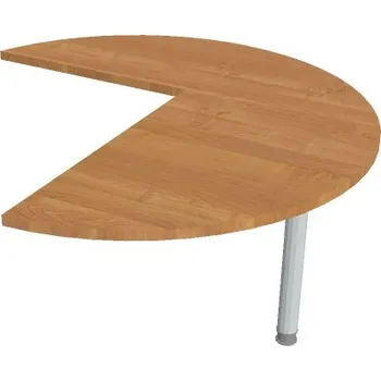 Psací stůl Stůl přídavný pravý FP 22 P P - OLŠE , ŠEDÁ Ral 9006