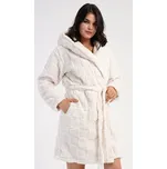 Vienetta Dámský župan krátký s kapucí Karolína: smetanová M