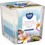 Bispol Aura tříbarevná vonná svíčka ve…