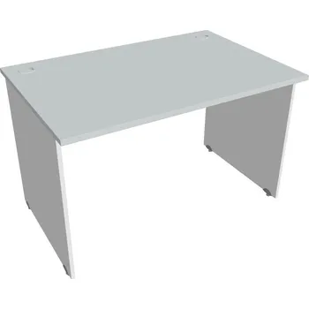 Psací stůl Pracovní stůl GS 1200 - BÍLÁ , ŠEDÁ