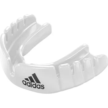 Chránič zubu Adidas Junior dětský chránič zubů Opro Snap-Fit, bílý