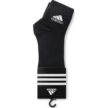 Pánské ponožky Adidas vyšší sportovní kotníkové ponožky, černé 51-54