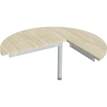 Psací stůl Stůl jednací levý GP 22 L P - AKÁT , ŠEDÁ Ral 9006