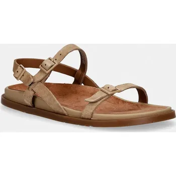 Dámské sandále Semišové sandály Camper Lluc Sandal K201883.004 hnědá 88X, EUR 36