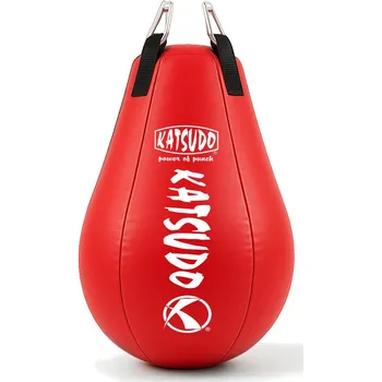 Boxovací hruška Katsudo pvc boxerská hruška Swifty, červená 60 x 40 cm