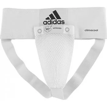 Chránič těla a ramene Adidas suspenzor Climacool WKF, bílý M