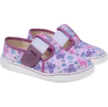 Bačkory Fare WIDE 7001453, motýlci, růžové na suchý zip Velikost: 32