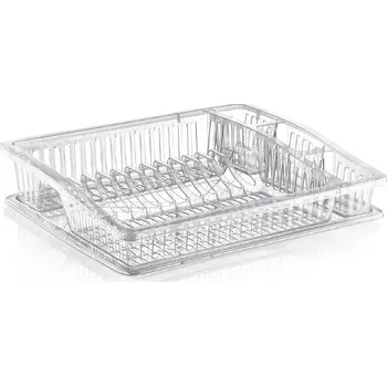 Organizace kuchyně Odkapávač 45x365cm velký na nádobí, transp.plast Rychlá expedice, doprava zdarma od 999,-