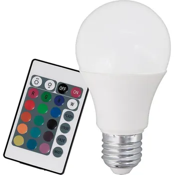 Žárovka Stmívatelná RGB LED žárovka A60 E27/6W/230V 3000K - Eglo 10899