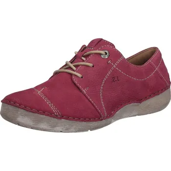 Dámská zimní obuv DÁMSKÉ POLOBOTKY JOSEF SEIBEL 59692 869564 ČERVENÁ Barva: ČERVENÁ, Velikost: 37