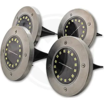 Venkovní osvětlení Solární LED lampa 16xSMD zahradní zapichovací - 4 ks