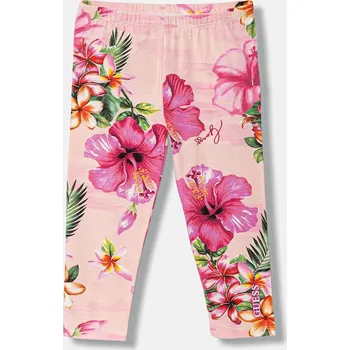 Dívčí legíny Dětské legíny Guess K6GB00.J1314.PPY2.M růžová 03X, vel. 118-122