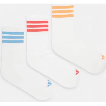 Ponožky adidas 3-pack KC9637 bílá 00X, vel. 34/36