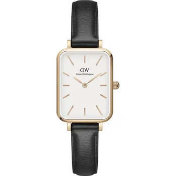 Hodinky Dámské hodinky DANIEL WELLINGTON DW00100434 - Quadro Pressed Sheffield Gold 32mm + BOX Barva (Varianta): tay-50079-uniw