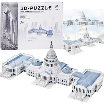 3D puzzle JOKOMISIADA 3D puzzle Kapitol 132 dílků