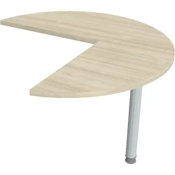 Psací stůl Stůl jednací pravý - CP 21 P - AKÁT , ŠEDÁ Ral 9006