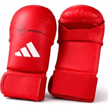 Boxerské rukavice Adidas kumite rukavice WKF, červené M
