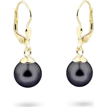 Náušnice Cutie Jewellery Zlaté náušnice s perlou Z3019ZBK