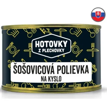 Hotové jídlo Hotovky z plechovky Čočková polévka na kyselo 400g