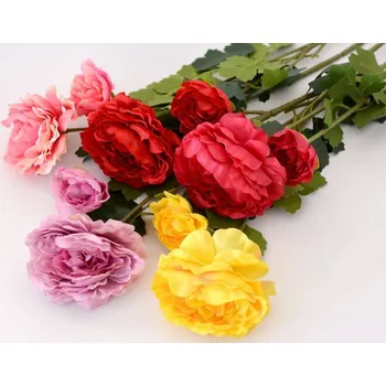 umělá květina Umělé květiny - Ranunculus - RŮŽOVÝ