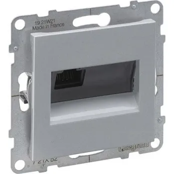 vypínač a zásuvka Legrand 721352 SUNO HLIN. 1XRJ45 CAT6 UTP LCS