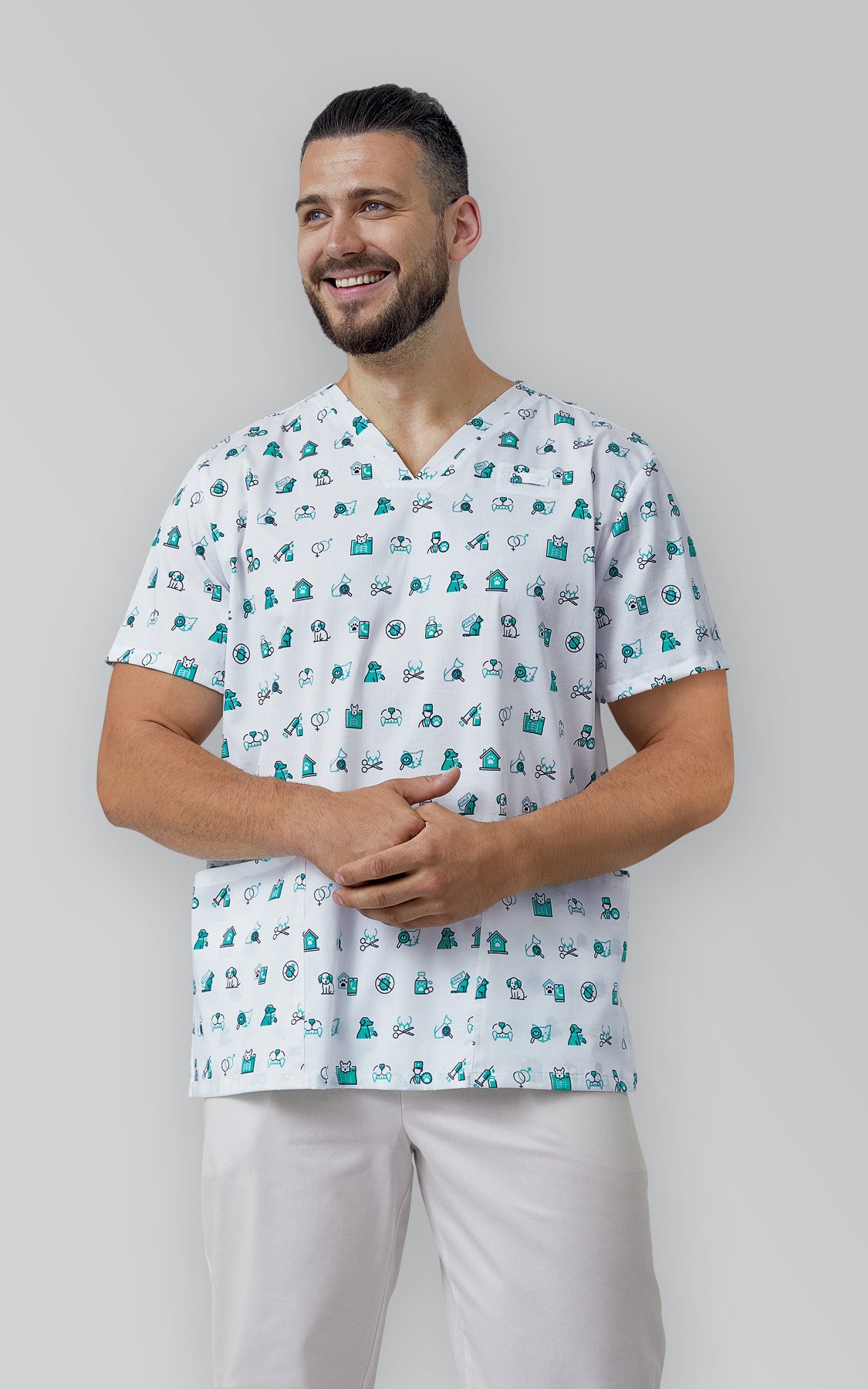 Lékařská halena LARGO - Veterina