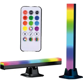 Lampička LIVEFY | Livefy Light Bar V1 RGB stolní lampa 2ks, černá