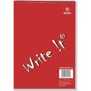 Blok s horní vazbou A4, linka, 40 listů