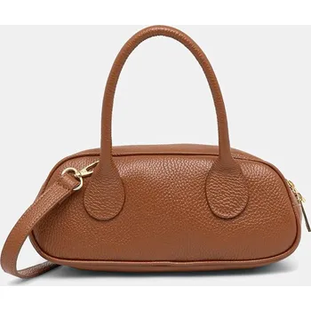 Kabelka Kožená kabelka Answear.LAB a00057.ISR hnědá 82X, vel. ONE SIZE