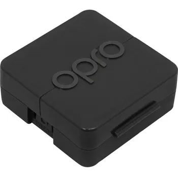Chránič zubu Opro obal na chránič na zuby Antimicrobial Mouthguards, černý