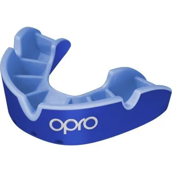Chránič zubu Opro Senior chránič zubů Silver, modro-belasý