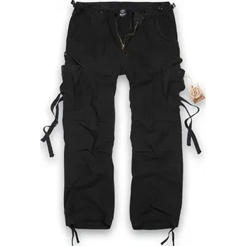 BRANDIT Kalhoty M65 vintage ČERNÉ ČERNÁ - BLACK 7XL