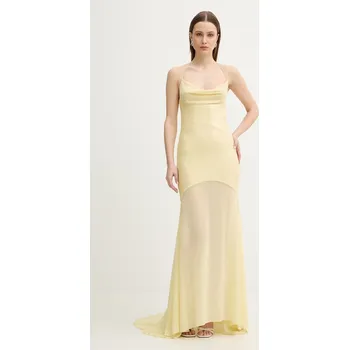 Dámské šaty Šaty Patrizia Pepe 8A1628.J401 žlutá 11X, vel. 38