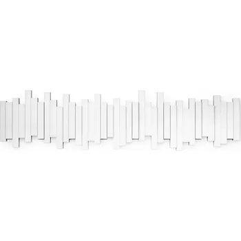 Věšák Nástěnný věšák Umbra 72 x 18 cm 1023536.660 bílá 00X