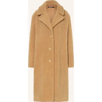 Dámský kabát Marc Aurel Dámský Plyšový Kabát, velbloudí, 38