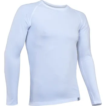 Pánské tričko Pánské tričko nanosilver dlouhý rukáv - XL - bílé se stříbrem