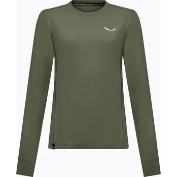 Oblečení a móda Dámské trekové tričko s dlouhým rukávem Salewa Puez Dry dark olive
