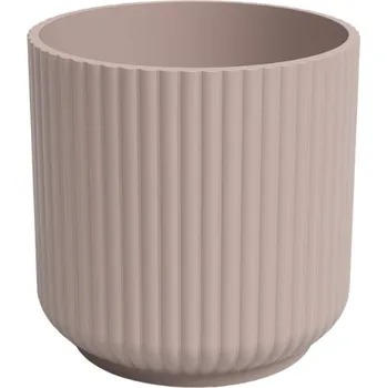 Květináč Květináč Luna, 7 cm, keramika, světle růžová