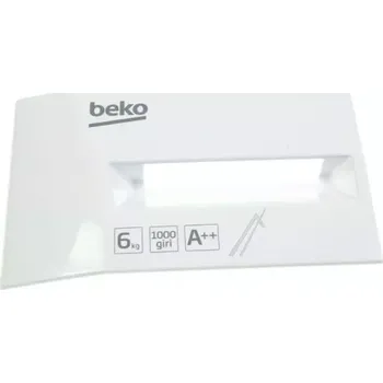 Praní a péče o prádlo  Originální čelo násypky Beko 2828115257 pro pračky Beko a Blomberg – náhradní díl pro spolehlivý provoz