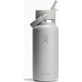 Termoska Termo láhev Hydro Flask Wide Flex Straw 946 ml birch