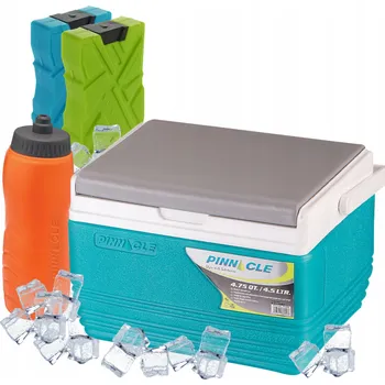 IP kamera Turistická lednička 4,5L Pinnacle TPX 6006 tyrkysová + 2 chladící vložky + Lahev Na Pití