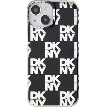 Pouzdro na mobilní telefon DKNY Checkered Pattern kryt pro iPhone 14 - černý