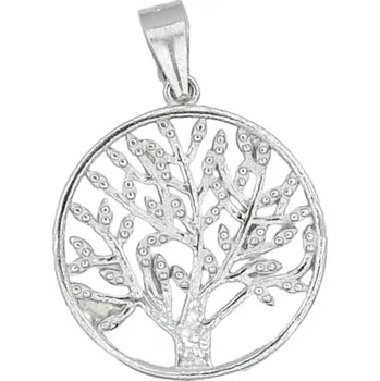 Přívěsek Stříbrný přívěsek strom života se zirkony