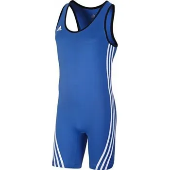 Adidas vzpěračský dres Base Lifter, modrý M