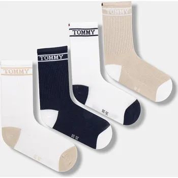 Dětské ponožky Tommy Hilfiger 4-pack 701241400.PPY2 bílá 00X, vel. 35/38