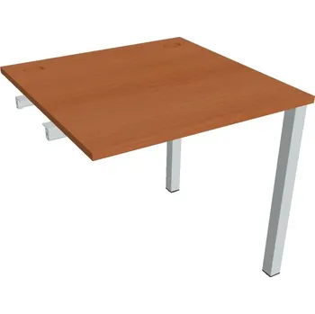 Psací stůl Stůl pracovní US 800 R řetězící rovné - TŘEŠEŇ , ŠEDÁ